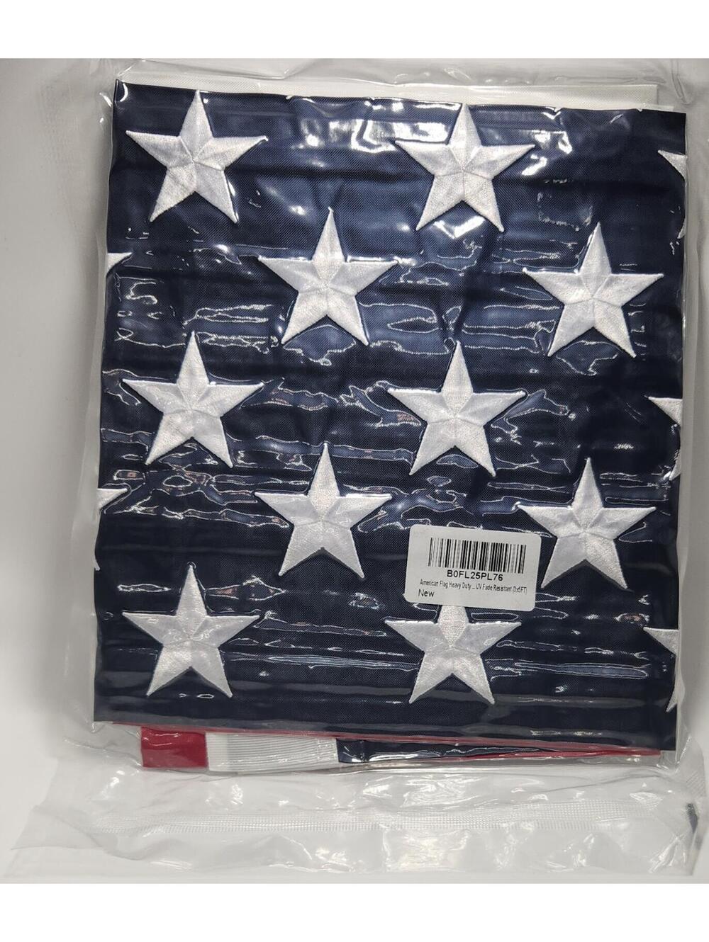 US Flag 3'x5' UV/Fade resistant  factory sealed.
